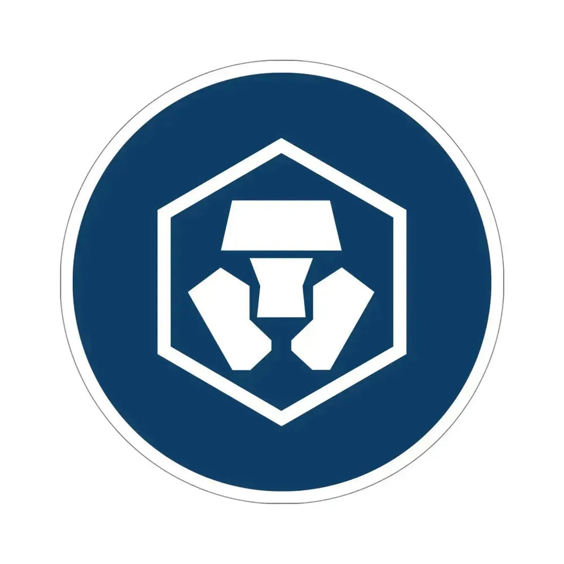 CRYPTO COM MCO (Cryptocurrency) STICKER Vinyl Die-Cut Decal - The Sticker Space