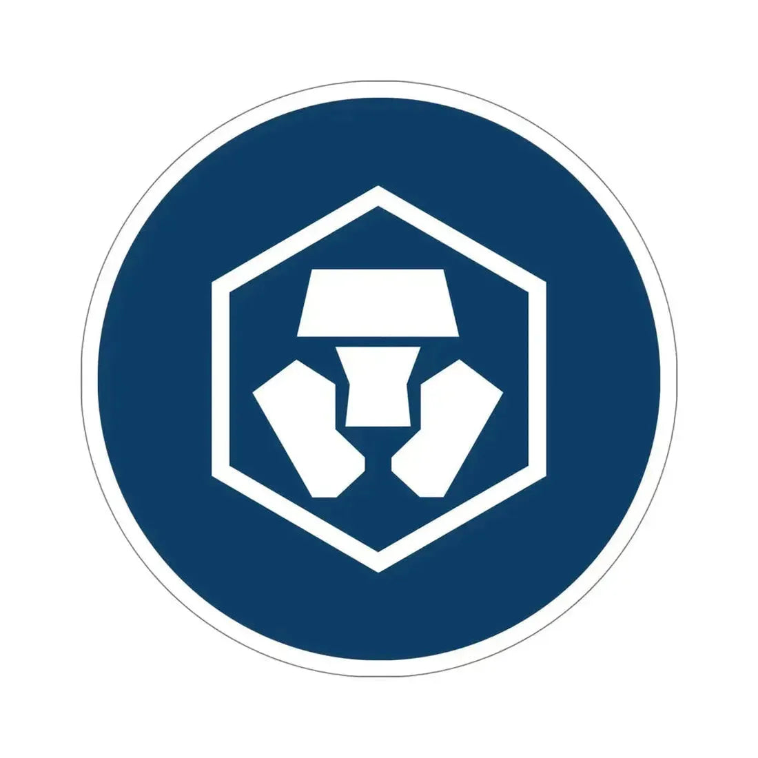 CRYPTO COM MCO (Cryptocurrency) STICKER Vinyl Die-Cut Decal - The Sticker Space