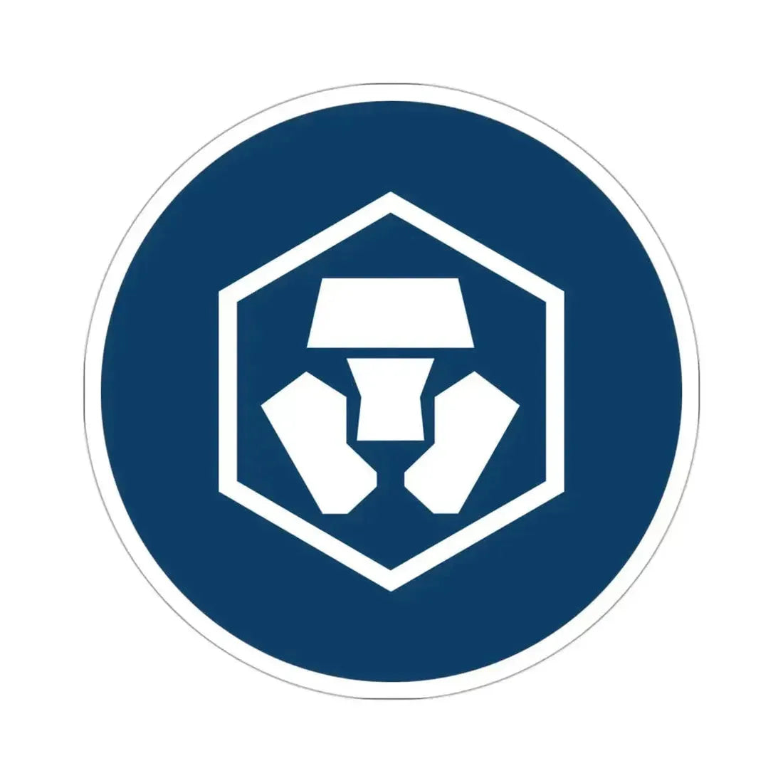 CRYPTO COM MCO (Cryptocurrency) STICKER Vinyl Die-Cut Decal - The Sticker Space