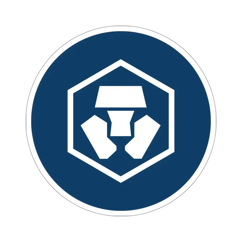 CRYPTO COM MCO (Cryptocurrency) STICKER Vinyl Die-Cut Decal - The Sticker Space