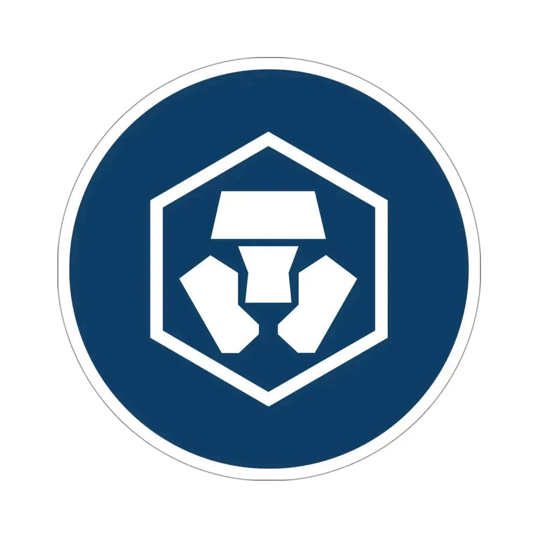 CRYPTO COM MCO (Cryptocurrency) STICKER Vinyl Die-Cut Decal - The Sticker Space