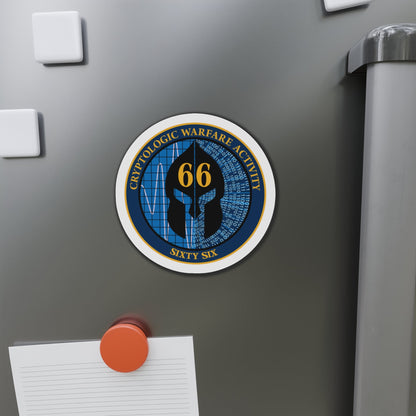 Cryptologic Warfare Activity 66 (U.S. Navy) Die-Cut Magnet-The Sticker Space