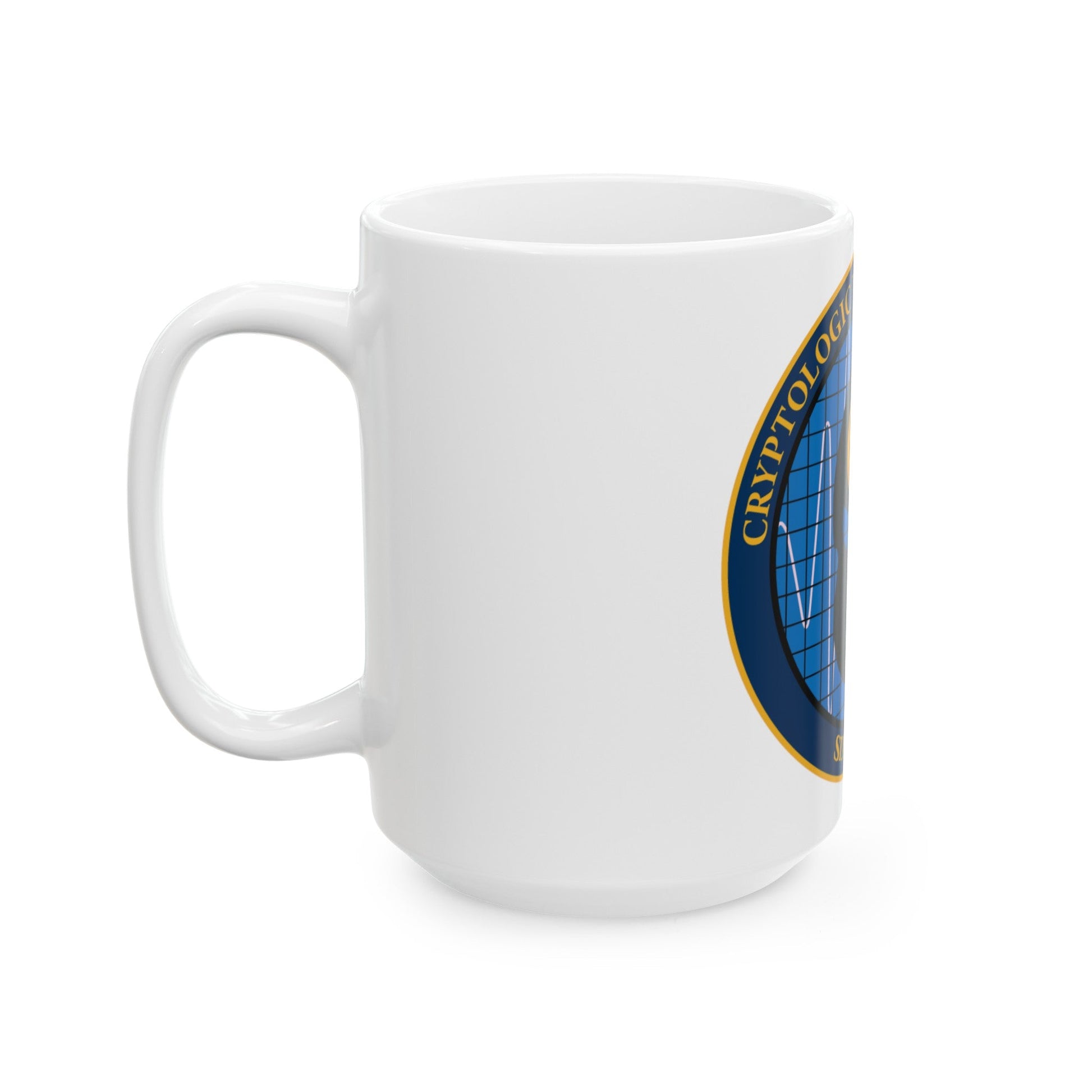 Cryptologic Warfare Activity 66 (U.S. Navy) White Coffee Mug-The Sticker Space