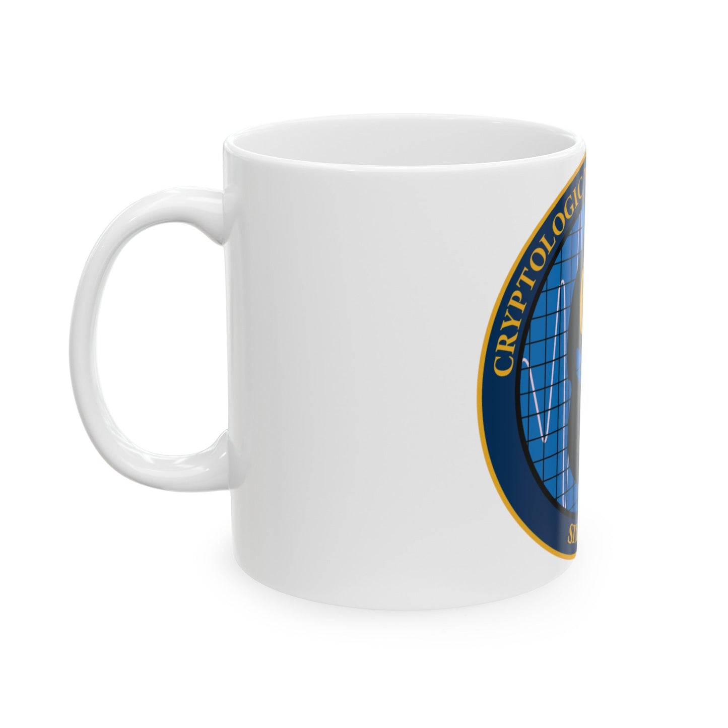 Cryptologic Warfare Activity 66 (U.S. Navy) White Coffee Mug-The Sticker Space