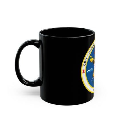 Cryptologic Warfare Activity Sixty Five (U.S. Navy) Black Coffee Mug-The Sticker Space