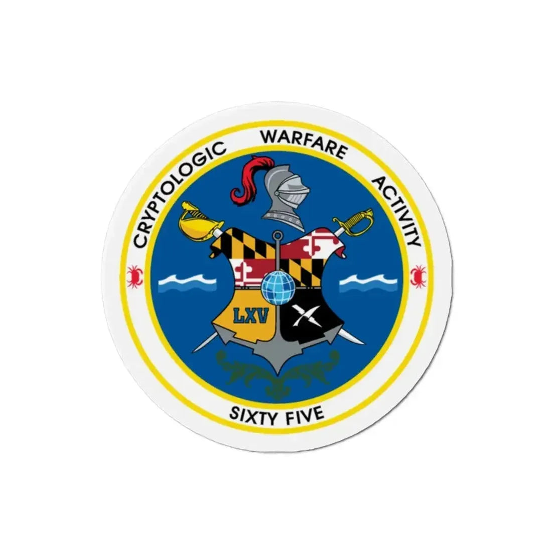 Cryptologic Warfare Activity Sixty Five (U.S. Navy) Refrigerator Magnet - The Sticker Space