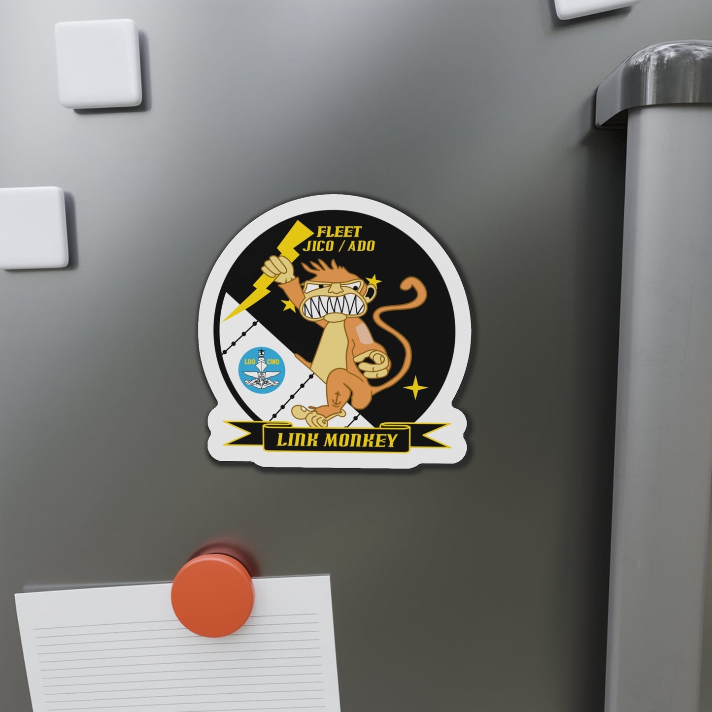 CSCS JICO Center for Surface Combat Systems Joint Interface Control Officer (U.S. Navy) Die-Cut Magnet-The Sticker Space