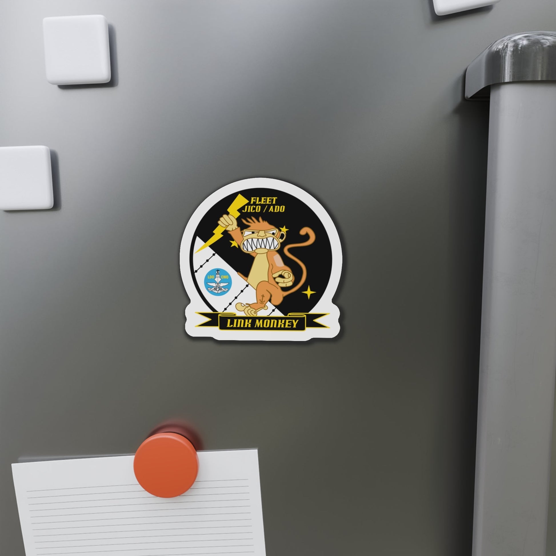 CSCS JICO Center for Surface Combat Systems Joint Interface Control Officer (U.S. Navy) Die-Cut Magnet-The Sticker Space