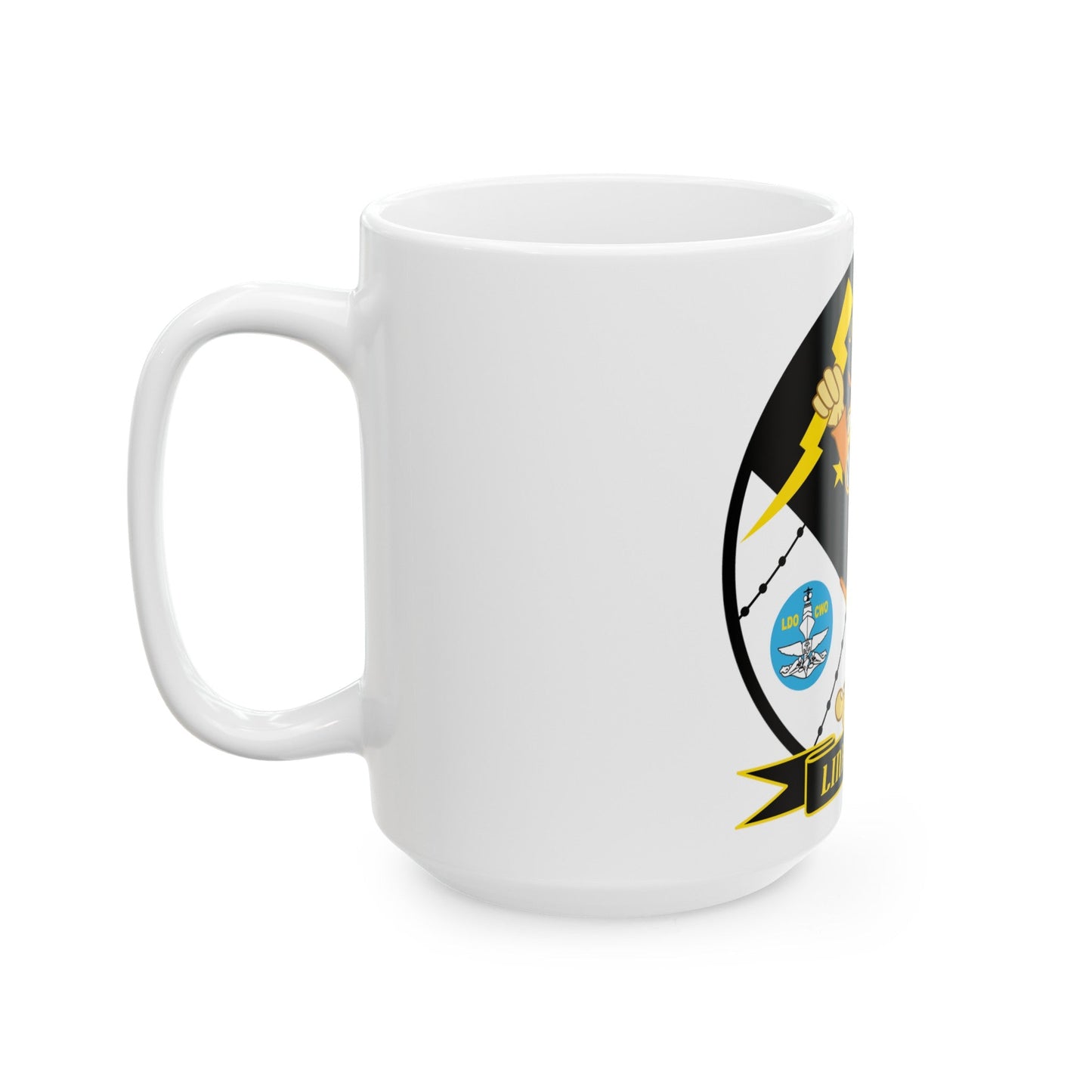 CSCS JICO Center for Surface Combat Systems Joint Interface Control Officer (U.S. Navy) White Coffee Mug-The Sticker Space