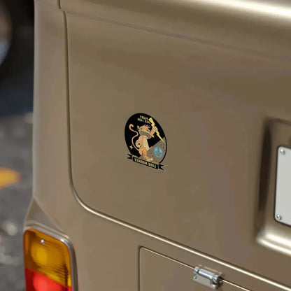 CSCS JICO Center for Surface Combat Systems Joint Interface Control Officer (U.S. Navy) REVERSE PRINT Transparent Die-Cut STICKER - The Sticker Space