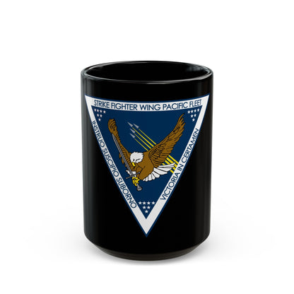 CSFWP strike fighter wing pacific (U.S. Navy) Black Coffee Mug-15oz-The Sticker Space