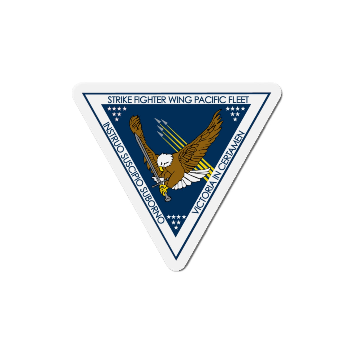 CSFWP strike fighter wing pacific (U.S. Navy) Die-Cut Magnet-5" x 5"-The Sticker Space