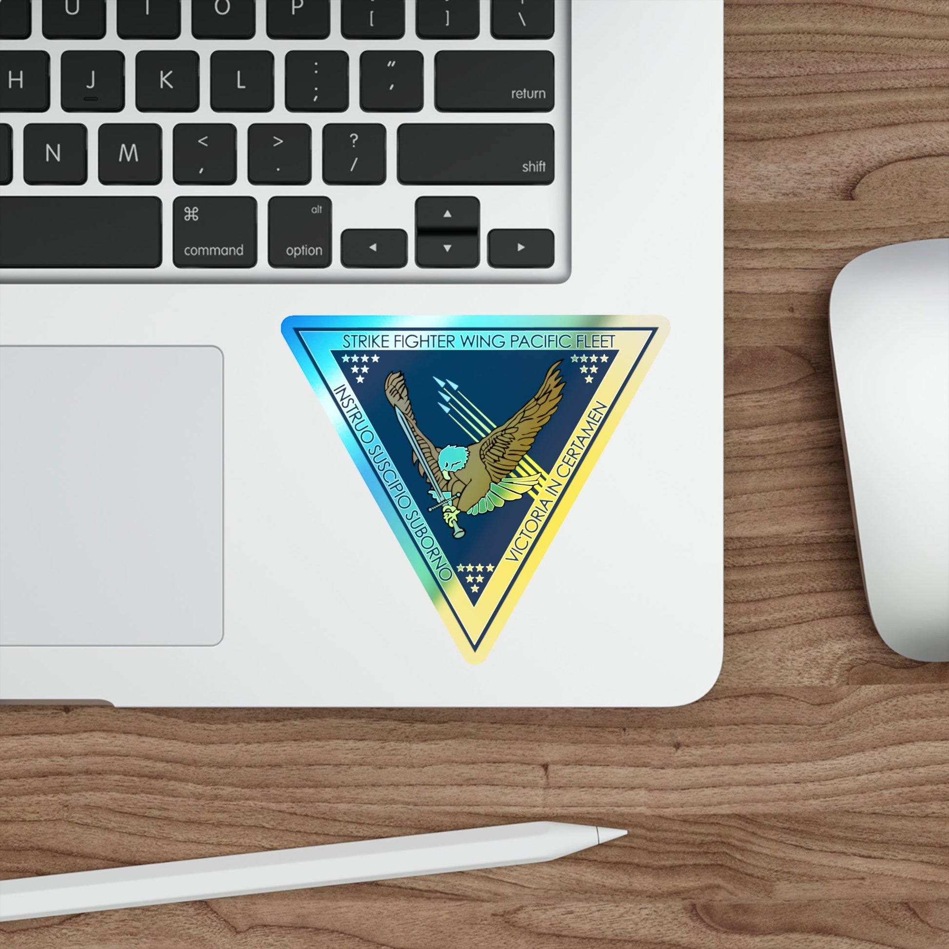 CSFWP Strike Fighter Wing Pacific (U.S. Navy) Holographic STICKER Die-Cut Vinyl Decal-The Sticker Space