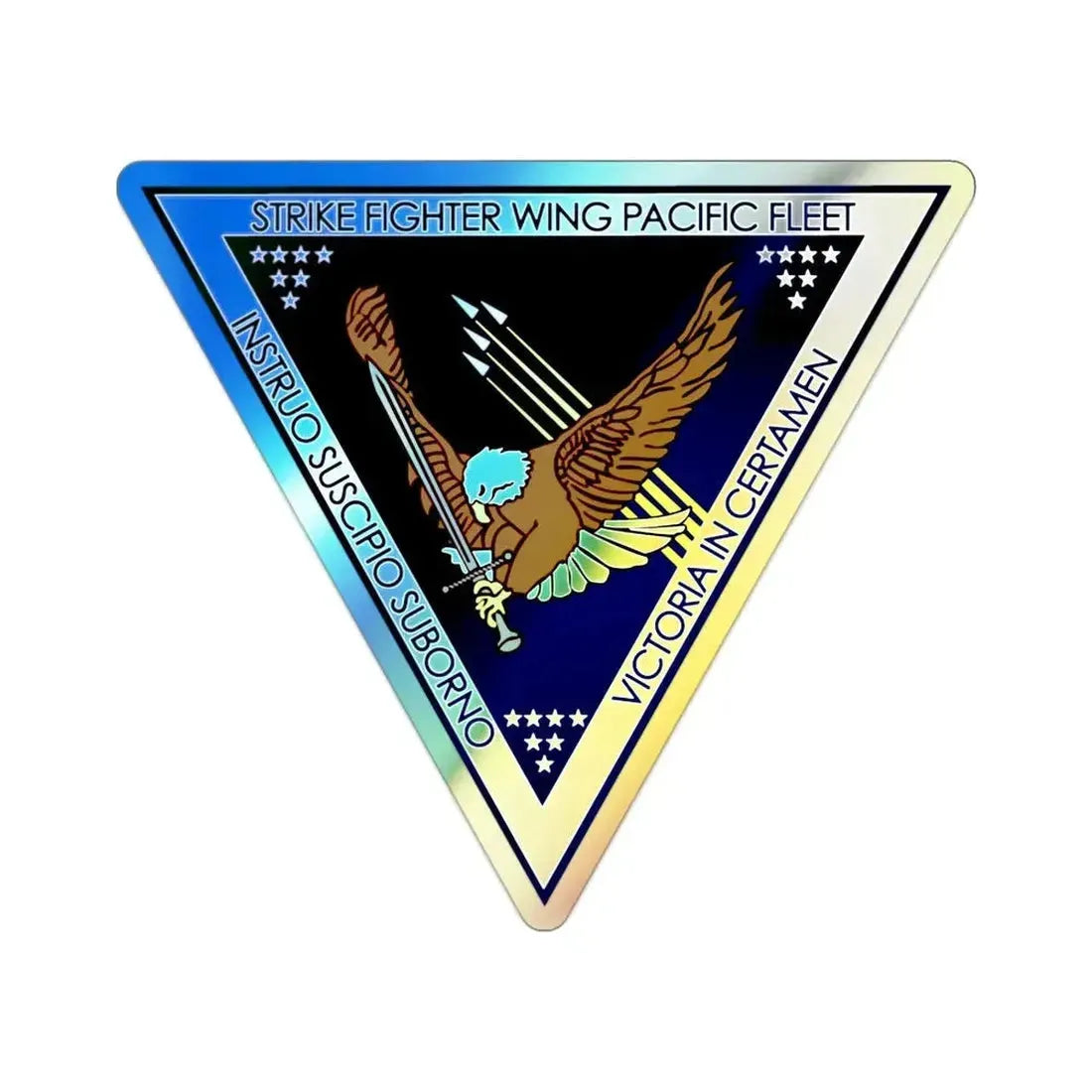 CSFWP Strike Fighter Wing Pacific (U.S. Navy) Holographic STICKER Die-Cut Vinyl Decal - The Sticker Space