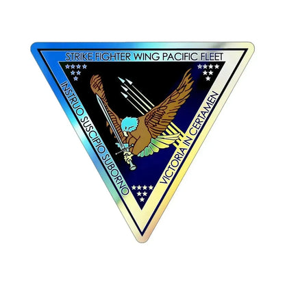 CSFWP Strike Fighter Wing Pacific (U.S. Navy) Holographic STICKER Die-Cut Vinyl Decal - The Sticker Space