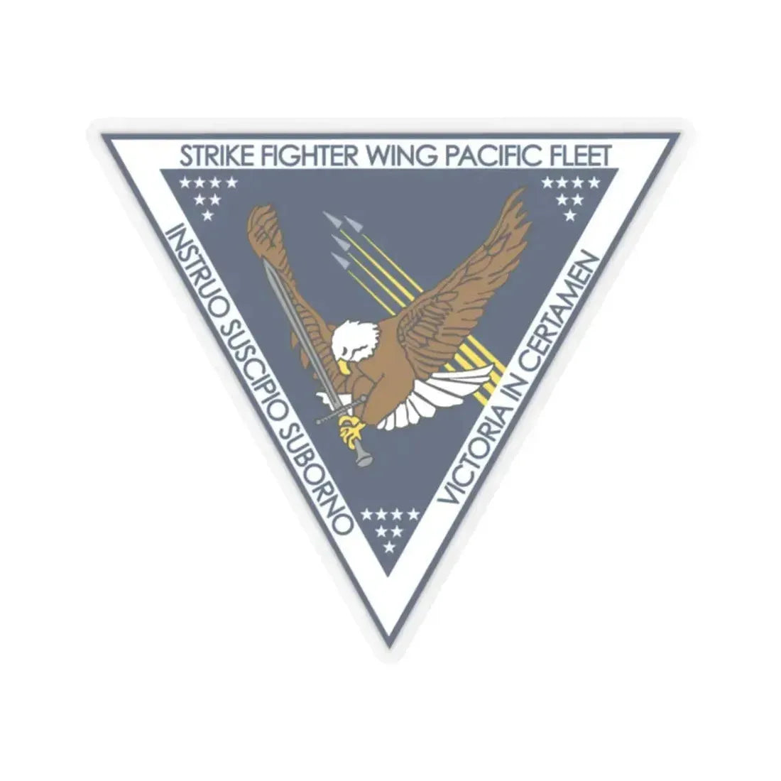 CSFWP strike fighter wing pacific (U.S. Navy) STICKER Vinyl Kiss-Cut Decal 2 Inch Transparent - The Sticker Space