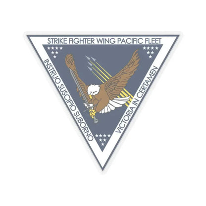 CSFWP strike fighter wing pacific (U.S. Navy) STICKER Vinyl Kiss-Cut Decal 4 Inch Transparent - The Sticker Space