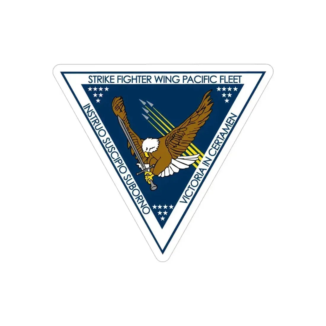 CSFWP Strike Fighter Wing Pacific (U.S. Navy) Transparent STICKER Die-Cut Vinyl Decal 6 Inch Transparent - The Sticker Space