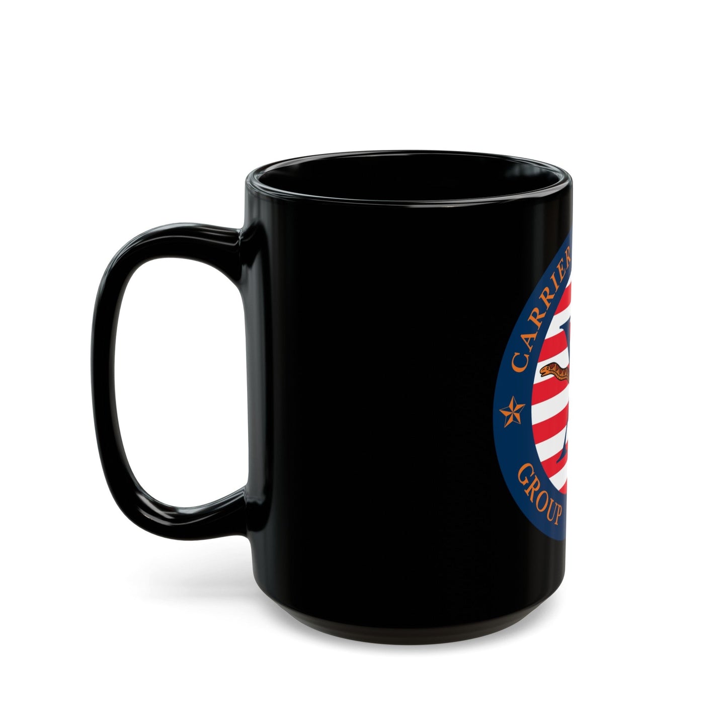 CSG 10 (U.S. Navy) Black Coffee Mug-The Sticker Space