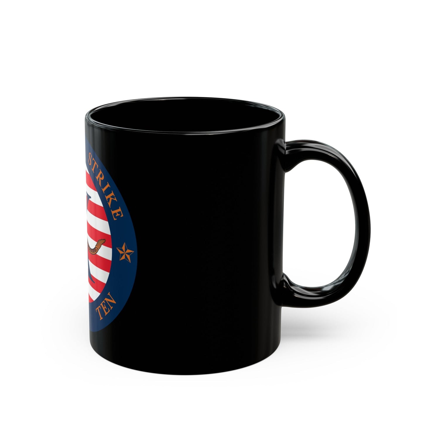 CSG 10 (U.S. Navy) Black Coffee Mug-The Sticker Space