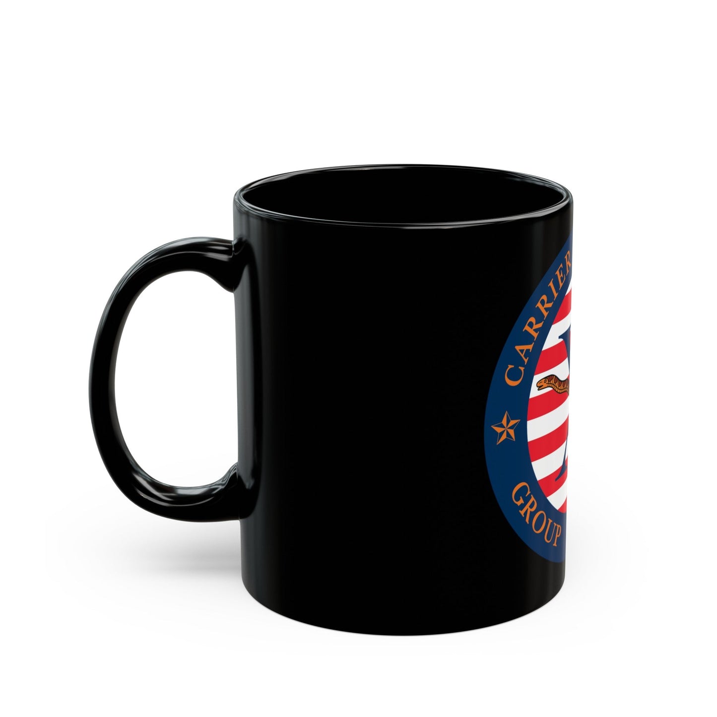 CSG 10 (U.S. Navy) Black Coffee Mug-The Sticker Space