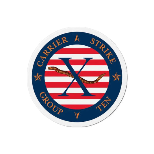 CSG 10 (U.S. Navy) Refrigerator Magnet 2 Inch - The Sticker Space