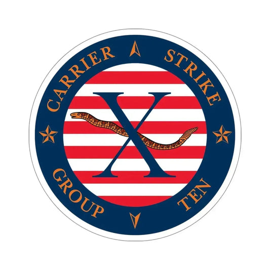 CSG 10 (U.S. Navy) STICKER Vinyl Die-Cut Decal 6 Inch - The Sticker Space