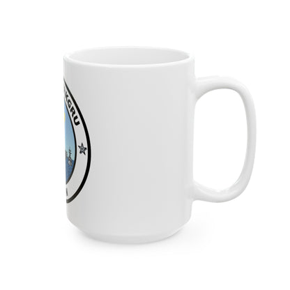 CSG 7 Carrier Strike Group Seven COMCARSTRKGRU SEVEN (U.S. Navy) White Coffee Mug-The Sticker Space