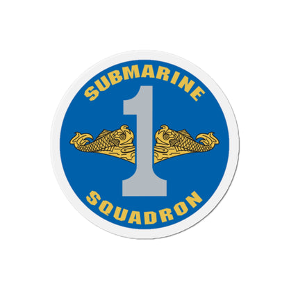 CSS 1 Gold Commander Submarine Squadron 1 (U.S. Navy) Die-Cut Magnet-2" x 2"-The Sticker Space