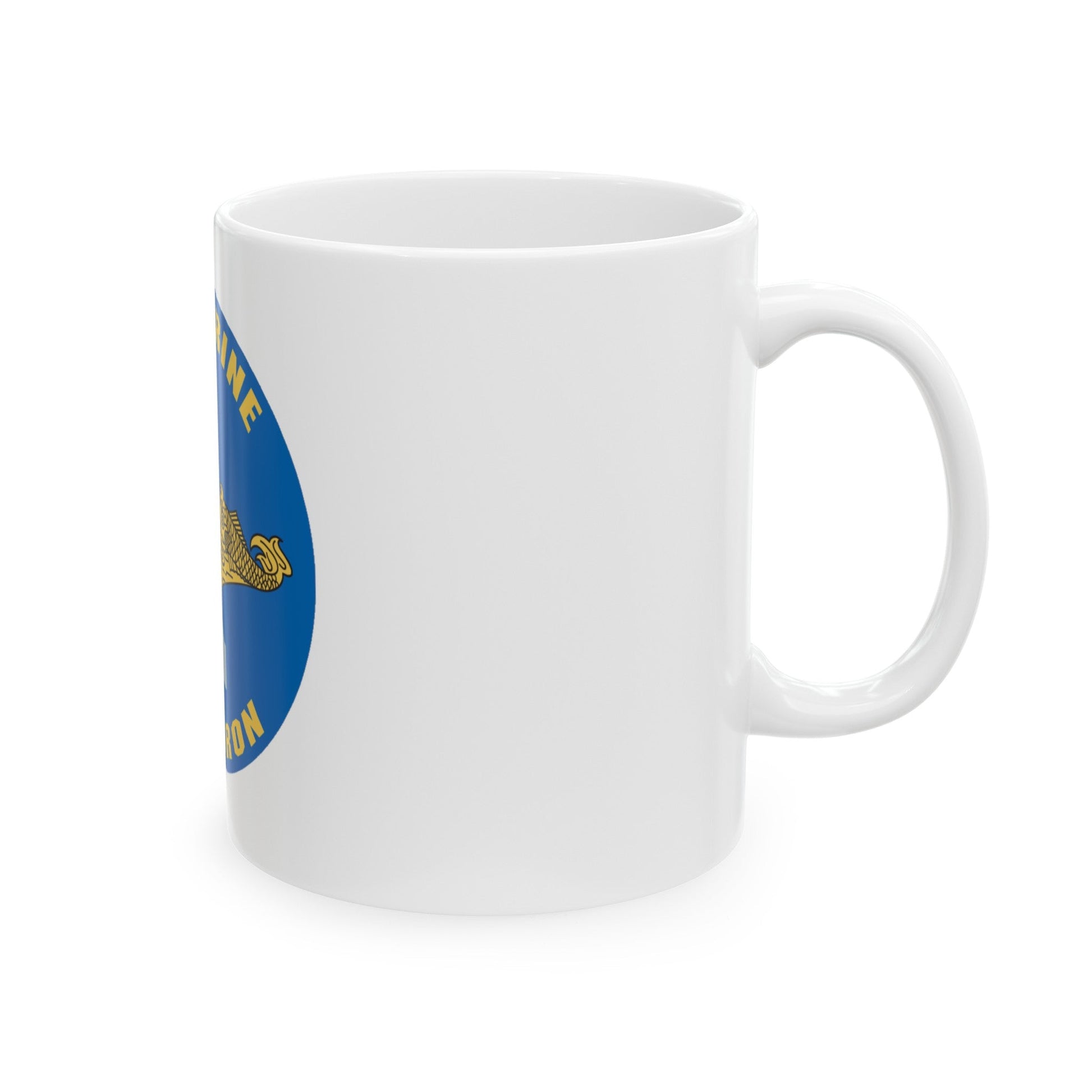 CSS 1 Gold Commander Submarine Squadron 1 (U.S. Navy) White Coffee Mug-The Sticker Space