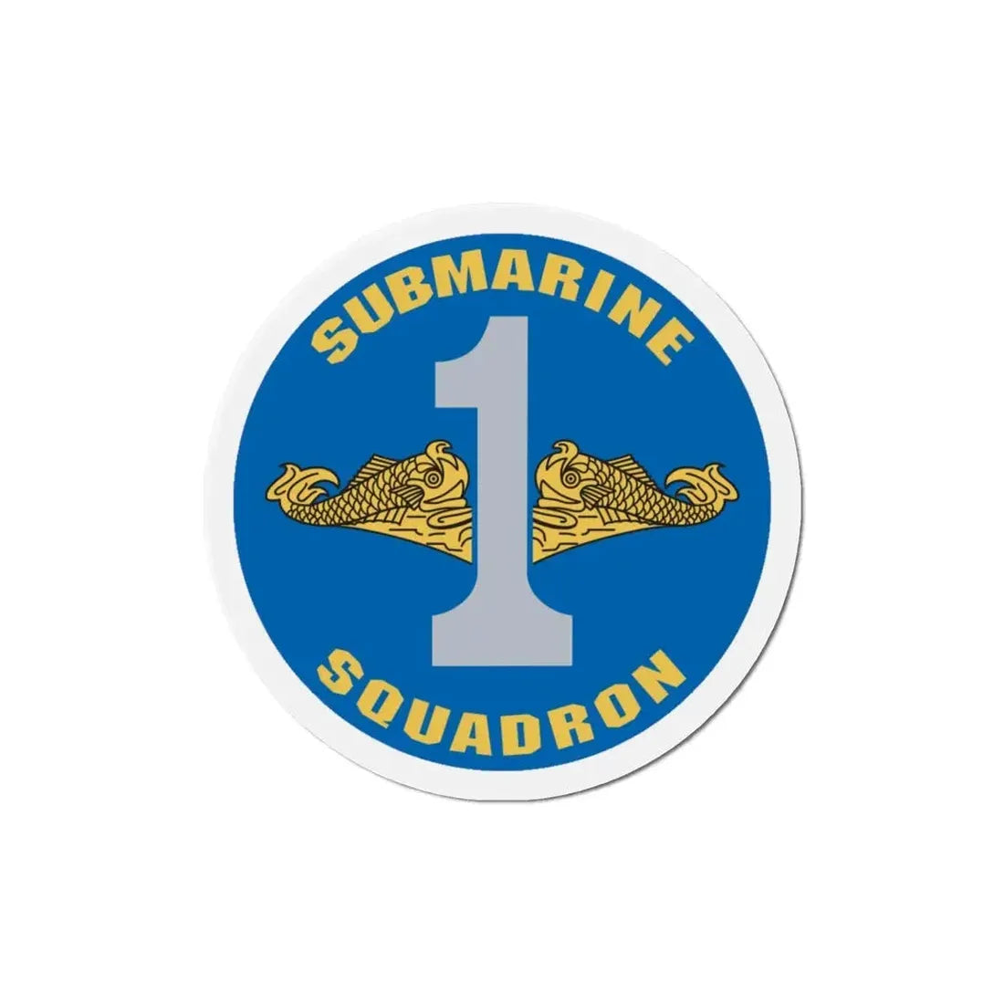 CSS 1 Gold Commander Submarine Squadron 1 (U.S. Navy) Refrigerator Magnet - The Sticker Space