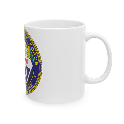 CTF 74 Yokosuka Japan Combined Task Force (U.S. Navy) White Coffee Mug-The Sticker Space