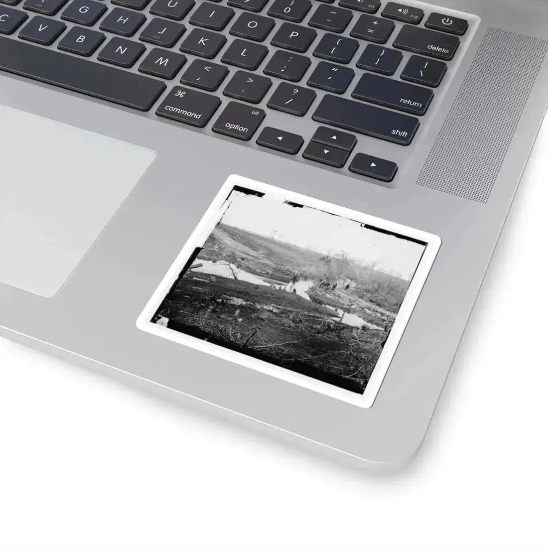 Cub Run, Va.  View With Destroyed Bridge (U.S. Civil War) STICKER Vinyl Kiss-Cut Decal - The Sticker Space