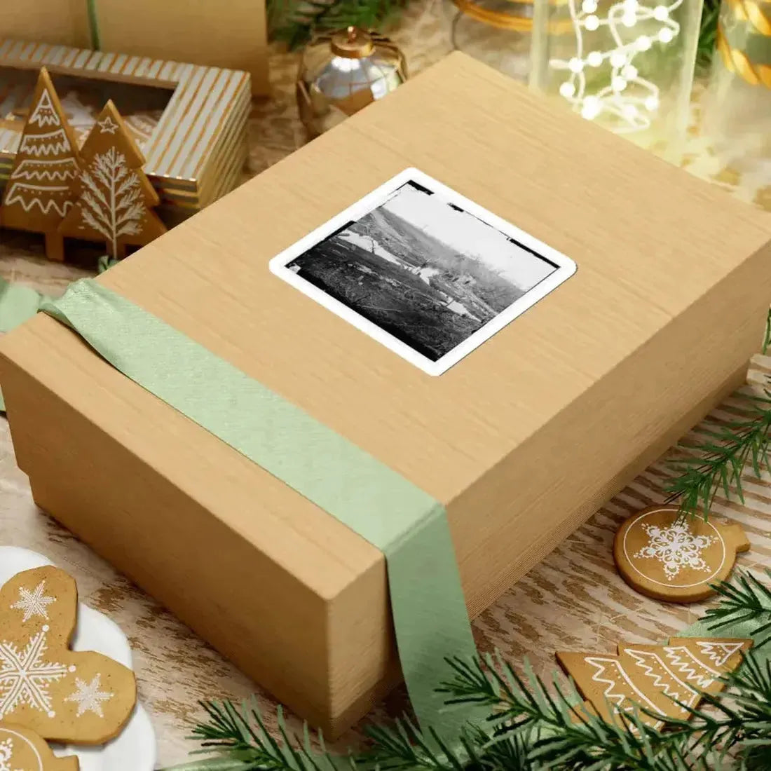 Cub Run, Va.  View With Destroyed Bridge (U.S. Civil War) STICKER Vinyl Kiss-Cut Decal - The Sticker Space