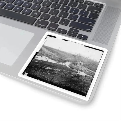 Cub Run, Va.  View With Destroyed Bridge (U.S. Civil War) STICKER Vinyl Kiss-Cut Decal - The Sticker Space