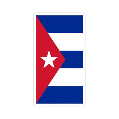 Cuba Air force fin flash (Cuba) STICKER Vinyl Kiss-Cut Decal 2 Inch White - The Sticker Space