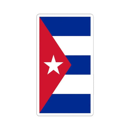 Cuba Air force fin flash (Cuba) STICKER Vinyl Kiss-Cut Decal 3 Inch White - The Sticker Space