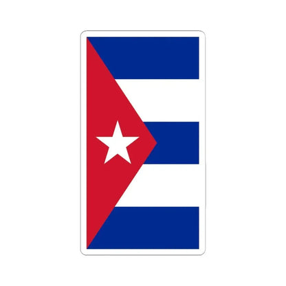 Cuba Air force fin flash (Cuba) STICKER Vinyl Kiss-Cut Decal 6 Inch White - The Sticker Space