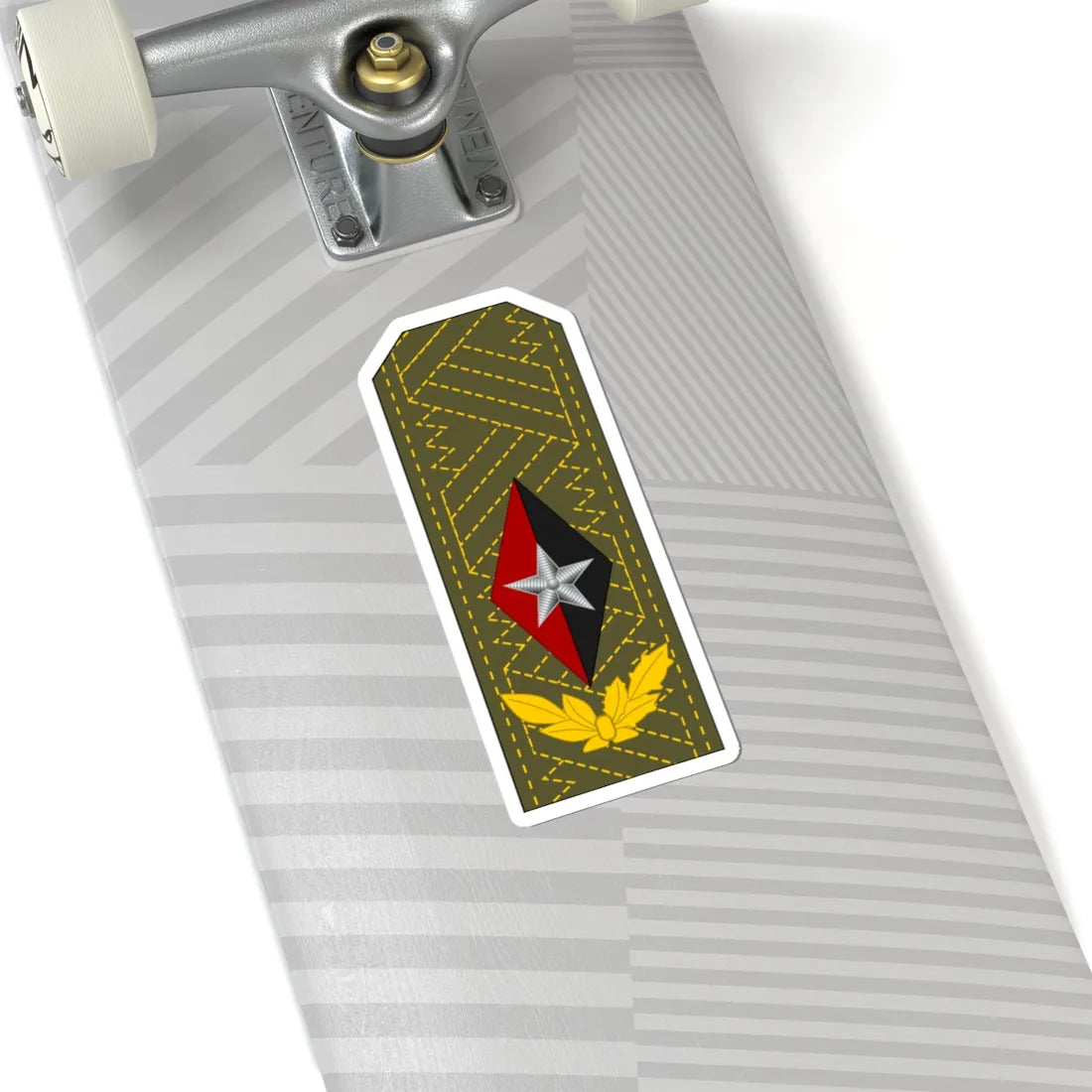 Cuba Army OF 10 (Cuba) (Military Rank) STICKER Vinyl Kiss-Cut Decal - The Sticker Space