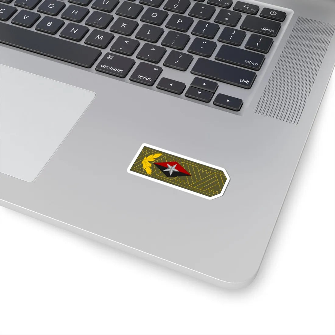 Cuba Army OF 10 Horizontal (Cuba) (Military Rank) STICKER Vinyl Kiss-Cut Decal - The Sticker Space