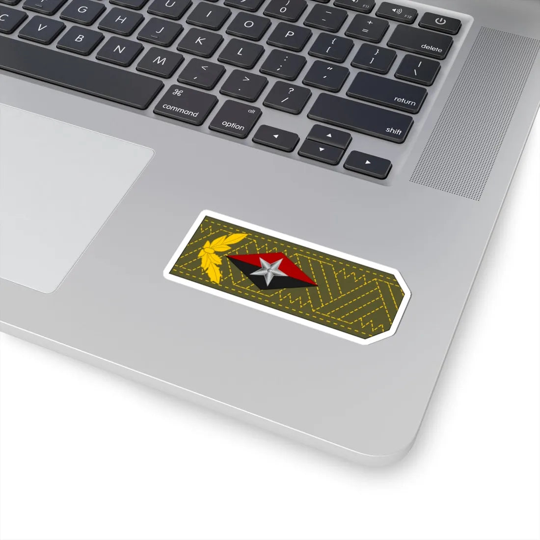 Cuba Army OF 10 Horizontal (Cuba) (Military Rank) STICKER Vinyl Kiss-Cut Decal - The Sticker Space