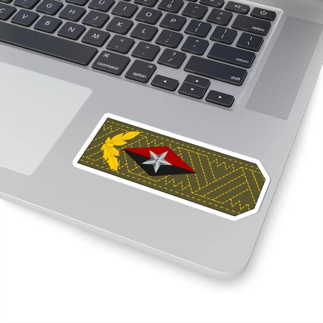 Cuba Army OF 10 Horizontal (Cuba) (Military Rank) STICKER Vinyl Kiss-Cut Decal - The Sticker Space