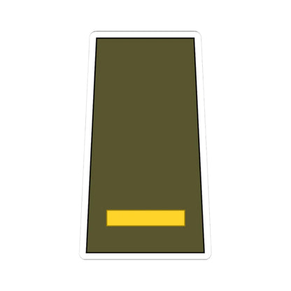 Cuba Army OF 1a (Cuba) (Military Rank) STICKER Vinyl Kiss-Cut Decal 3 Inch White - The Sticker Space