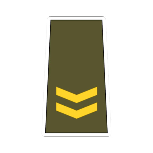 Cuba Army OF 1c (Cuba) (Military Rank) STICKER Vinyl Kiss-Cut Decal 2 Inch White - The Sticker Space