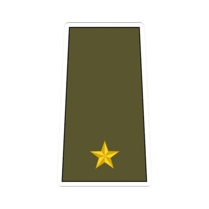 Cuba Army OF 3 (Cuba) (Military Rank) STICKER Vinyl Kiss-Cut Decal 2 Inch White - The Sticker Space