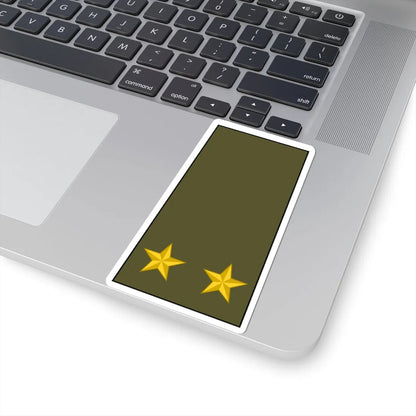 Cuba Army OF 4 (Cuba) (Military Rank) STICKER Vinyl Kiss-Cut Decal - The Sticker Space