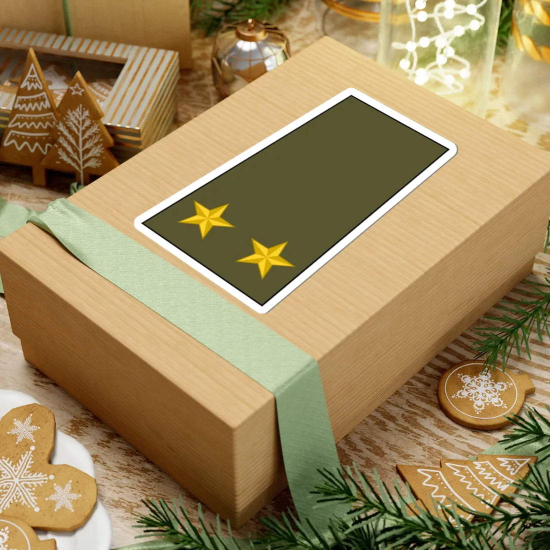 Cuba Army OF 4 (Cuba) (Military Rank) STICKER Vinyl Kiss-Cut Decal - The Sticker Space