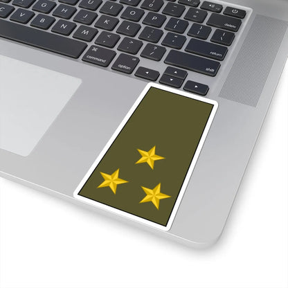 Cuba Army OF 5 (Cuba) (Military Rank) STICKER Vinyl Kiss-Cut Decal - The Sticker Space