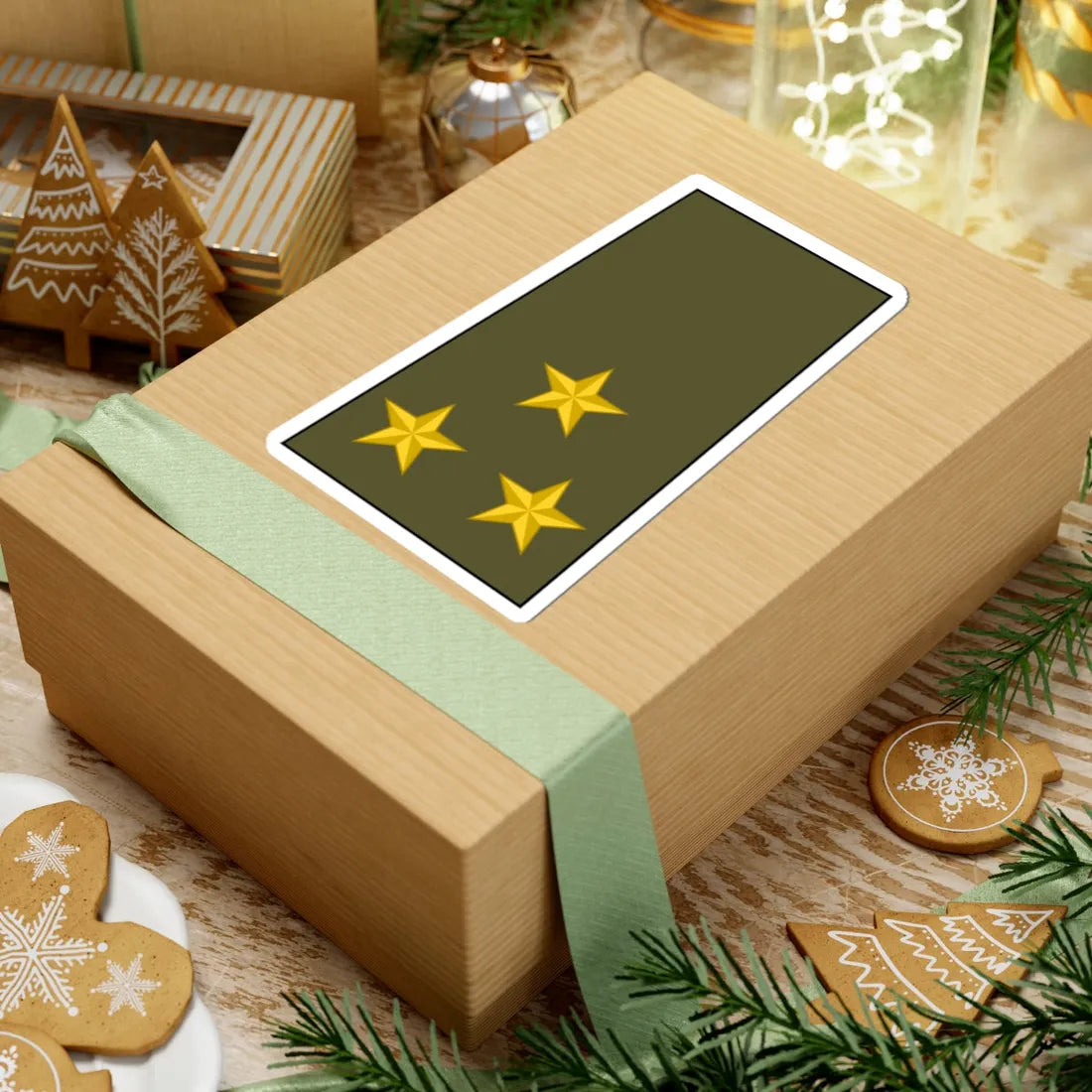 Cuba Army OF 5 (Cuba) (Military Rank) STICKER Vinyl Kiss-Cut Decal - The Sticker Space