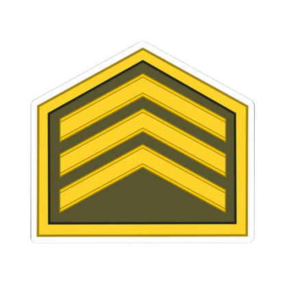 Cuba Army OR 5 (Cuba) (Military Rank) STICKER Vinyl Kiss-Cut Decal 4 Inch White - The Sticker Space